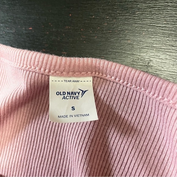 Old Navy Active Pull Over Wrap Front Balletcore Long Sleeve Knit Top Size S - Picture 5 of 9